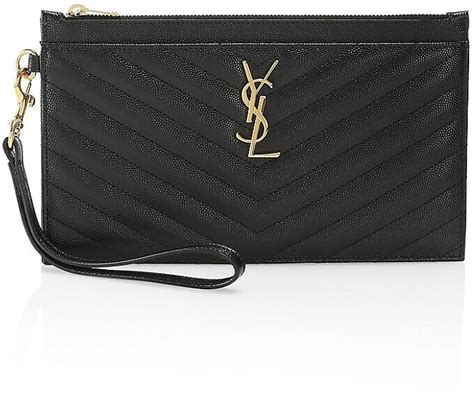 do ysl monogram matelasse bags|Saint Laurent Monogram Matelassé Leather Pouch .